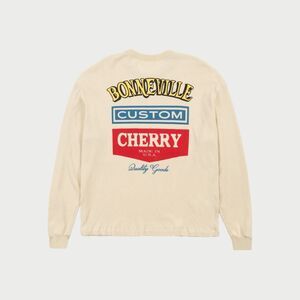 Cherry LA Los Angeles Thermal Boxy T Shirt Bonneville Size XXL Cotton USA